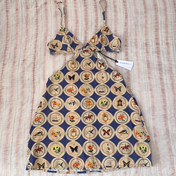 WeWoreWhat Other - WeWoreWhat Cutout Sheer Dress Size Small NWT